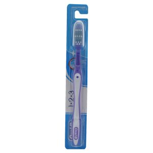 Escova Dental Média Oral-B 1-2-3
