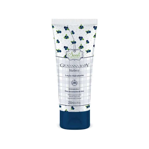 Loção Hidratante Blueberry GIOVANNA BABY Frasco 200ml