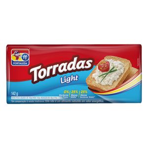 Torrada Light Fortaleza Pacote 142g