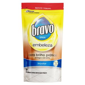 Cera Líquida Incolor Bravo Embeleza Sachê 500ml Refil