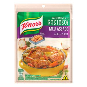 Tempero em Pó Alho e Cebola Knorr Meu Assado Pacote 25g