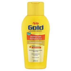 Condicionador Niely Gold Queratina Reparação Frasco 200ml