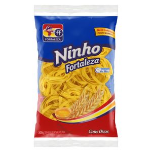 Macarrão de Sêmola com Ovos Ninho Fortaleza Pacote 500g