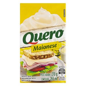 Maionese Quero Caixa 270g