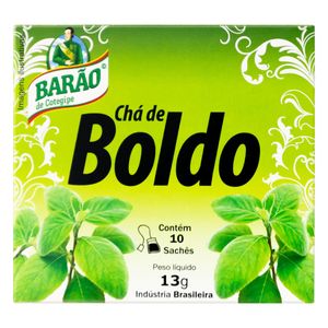 Chá Boldo Barão de Cotegipe Caixa 13g 10 Unidades