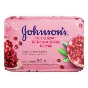 Sabonete em Barra Renovadora Romã Johnson's Nutri Spa Cartucho 80g