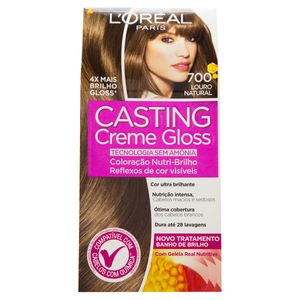 Kit Coloração Creme 700 Louro Natural L'oréal Paris Casting Gloss