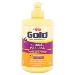 Creme para Pentear Niely Gold Nutrição Poderosa Frasco 280g