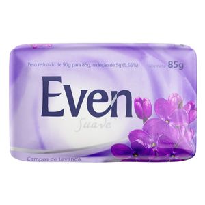 Sabonete Campos de Lavanda Even Suave Barra 85g