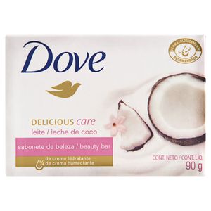 Sabonete em Barra DOVE Delicious Care leite de Coco 90g