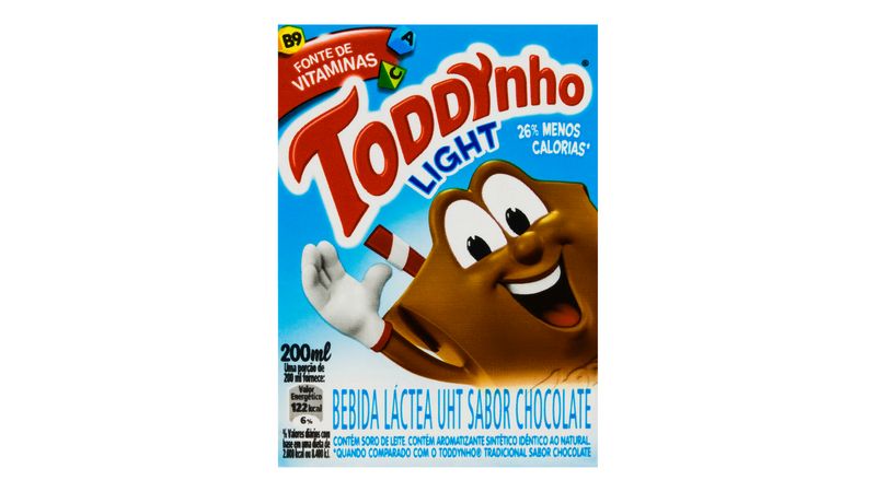Toddynho Light Chocolate Milk 200 Ml