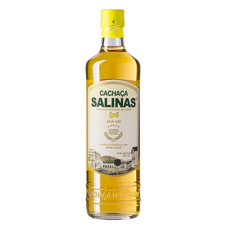 Cachaça SALINAS Ipê  Garrafa 700ml
