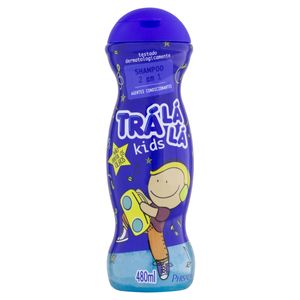 Shampoo 2 em 1 Trá Lá Lá Kids Frasco 480ml