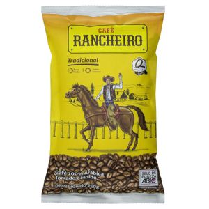 Café Torrado e Moído Tradicional Café Rancheiro Pacote 250g