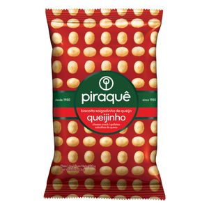Biscoito Salgadinho Queijinho Piraquê Pacote 100g
