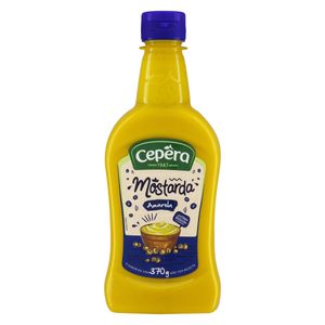 Mostarda Amarela Cepêra Squeeze 370g