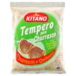 Sal Grosso Temperado para Churrasco Kitano Pacote 500g