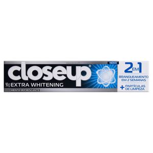 Creme Dental Menta Refrescante Closeup Extra Whitening Caixa 90g