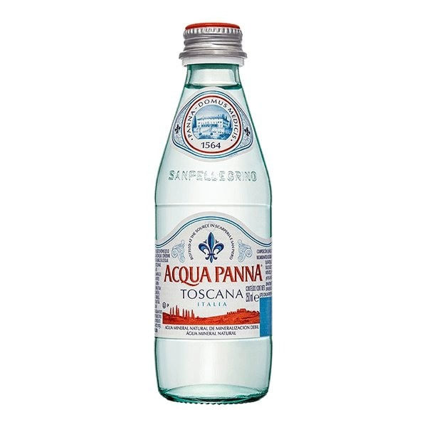 Água Mineral Sem Gás Natural ACQUA PANNA Vidro 250ml