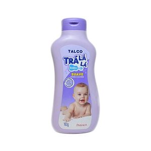 Talco TRÁ LÁ LÁ BABY Suave Lavanda & Glicerina Não irrita a Pele Frasco 160g