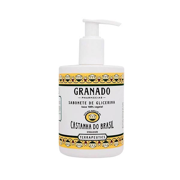 Sabonete de Glicerina GRANADO PHARMÁCIAS Castanha do Brasil Frasco 300ml