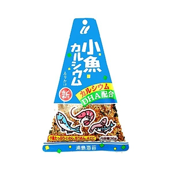 Furikake Tempero para Arroz TRIANGULO NORI SAKE Cálcio de Peixe Pacote 30g