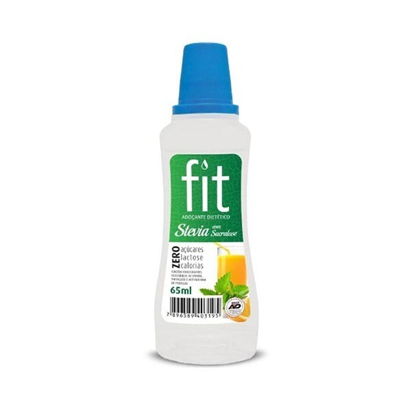 Adoçante Dietético Líquido FIT Stevia com Sucralose Frasco 65ml
