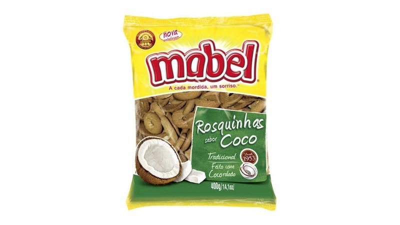 Biscoito Mabel Coco 400g - Destro