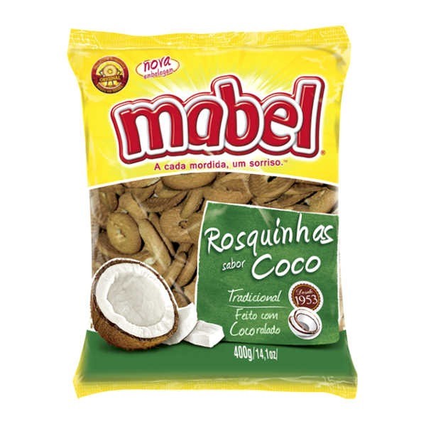 Biscoito Mabel Coco 400g - Destro