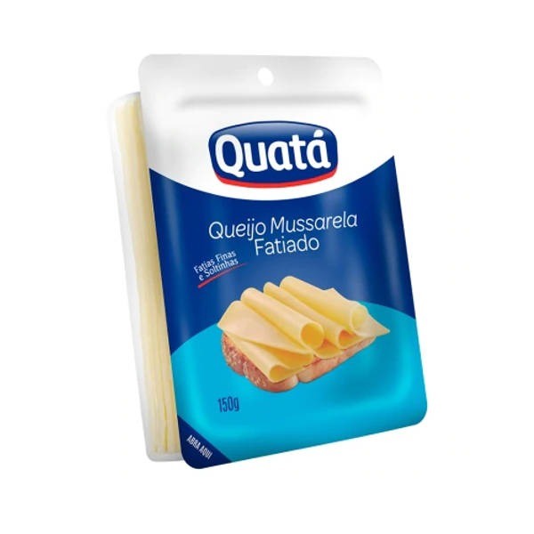Queijo Mussarela Fatiado Quatá 150g