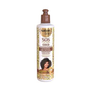 Ativador de Cachos SOS Coco Salon Line Frasco 300ML