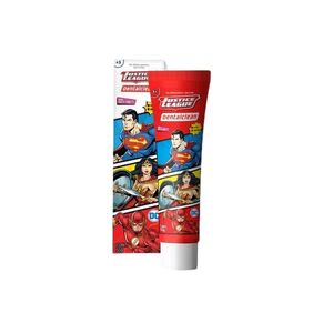 Gel Dental Liga da Justiça Com Fluor Tutti Frutti Detalclean Frasco 50G
