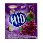 Refresco em Pó de Uva Mid Pacote 25g