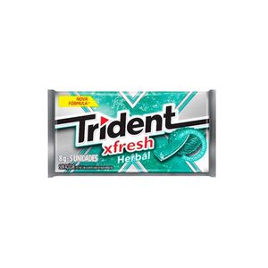 Goma Mascar TRIDENT Fresh Herbal 8g 5un