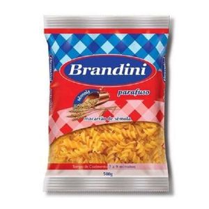Macarrão Sêmola BRANDINI Parafuso Pacote 500g