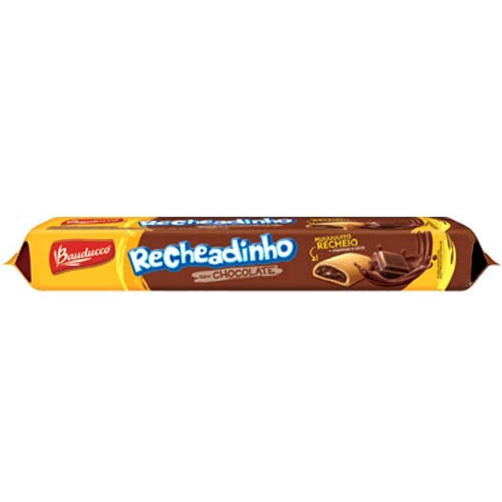Biscoito Bauducco Recheadinho de Chocolate 104 g