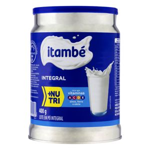 Leite em Pó Integral Itambé Lata 400g