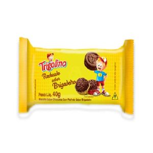 Biscoito Recheado TRIGOLINO Brigadeiro Pacote 40g