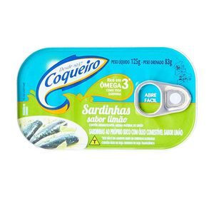 Sardinha Limao em Oléo COQUEIRO Lata 125g