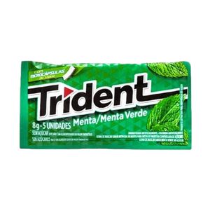 Goma de Mascar TRIDENT Menta 8g