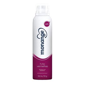 Desodorante Aerosol MONANGE Frutas Vermelhas 150ml