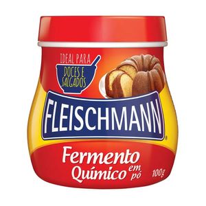 Fermento em Pó Químico FLEISCHMANN Pote 100g