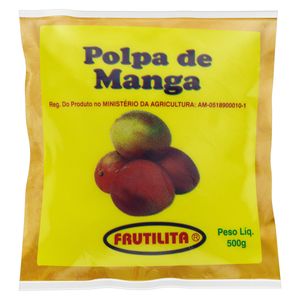 Polpa de Fruta Manga FRUTILITA Pacote 500g