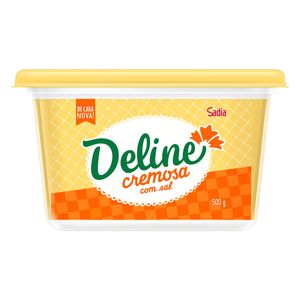 Margarina Cremosa DELINE com Sal Pote 500g