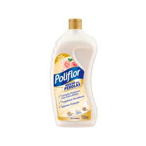 Cera Líquida Autobrilho Incolor POLIFLOR Brilho das Pérolas Squeeze Frasco 700ml