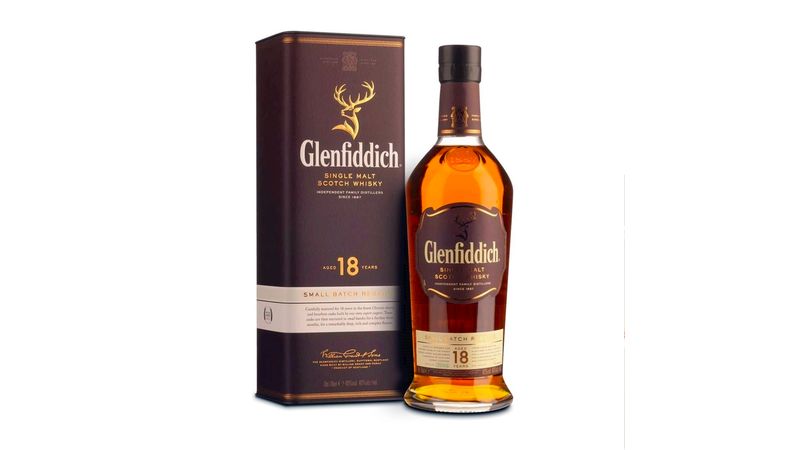 Whisky Scotch GLENFIDDICH Single Malt Reserva 18 anos Garrafa 750ml