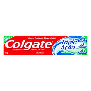 Creme Dental COLGATE Tripla Ação Menta Original 90g