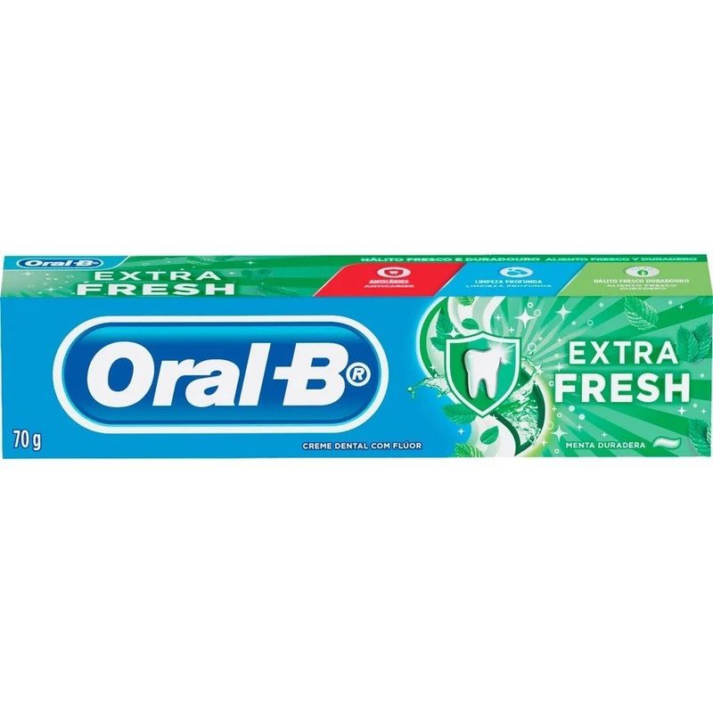 Creme Dental ORAL-B Pack Extra Fresh 70g