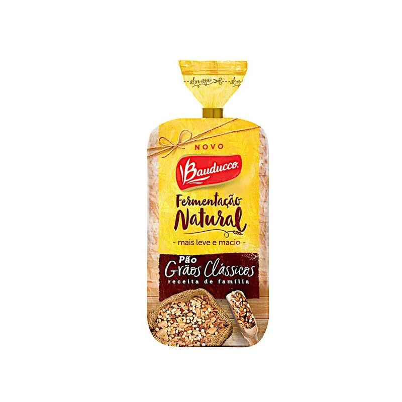 Pão de Forma BAUDUCCO Grãos Clássicos Pacote 400g