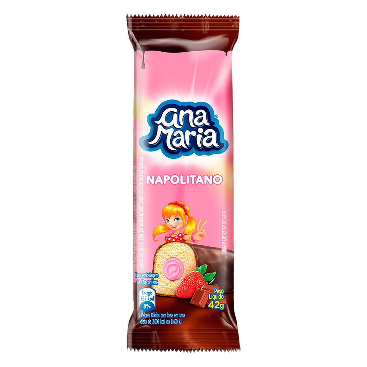 Bolinho ANA MARIA Napolitano Pacote 42g